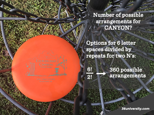act-prep-math-factorials-disc-golf-disc-orange